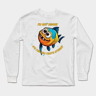 The drunken fish Long Sleeve T-Shirt